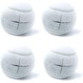 4 PCS Precut Tennis Balls for Furniture Legs and Floor Protection Heavy Duty Long Lasting Felt Pad Glide Coverings