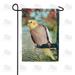 America Forever Spring Bird Garden Flag 12.5 x 18 inches Double Sided Hello Spring Lake Nature Positive Vibes - Seasonal Yard Lawn Outdoor Decorative Yellow Cockatiel Garden Flag