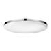 Globe Electric 28 Watt Ellington 28-Watt Chrome Integrated Ceiling Flush Mount