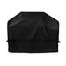 Covermates Grill Cover â€“ Weather Resistant Polyester Adjustable Drawcord Mesh Vent Grill and Heating-Black