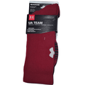 Under Armour Team Crew Socks Performance Adult Medium 1 Pair