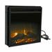 YouLoveIt Embedded Electric Fireplace Insert 18 Electric Fireplace Insert Space Heater 1400W Electric Fireplace Indoor Heater with Hearth Flame Settings