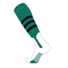 TCK Elite Baseball Knee High Stirrup Socks (B 5in) Teal Black (S)