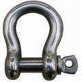 MarineNow US Typle Marine Bow Shackle 316 Stainless Steel With Oversize Screw Pin Choose Size and Quantity (5/8 with 3/4 Pin 05-Pack)
