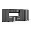 Pro 3.0 Series Gray 10 Piece Cabinet Set