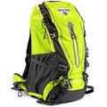 45L Internal Frame Hiking Camping Daypack Backpack Water Resistant Lime Green