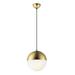 ET2 Lighting - LED Pendant - Half Moon-12W 1 LED Large Pendant-11.75 Inches wide