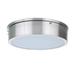 Craftmade X6713-Led Fenn 13 Wide Led Flush Mount Drum Ceiling Fixture - Nickel