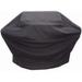 Char-Broil Black Grill Cover 62 in. W x 24 in. D x 42 in. H For Performance 3-4 Burner