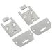 Set of 2 Seat Bottom Hinge and Plate Replacement for EZGO TXT Medalist 1995 Up Golf Cart