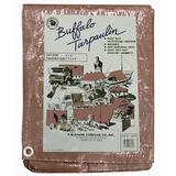 T.W. Evans Cordage B0608 6 ft. x 8 ft. Buffalo Poly Tarp in Brown
