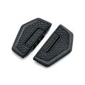 Kuryakyn 5909 Motorcycle Foot Control Component: Hex Folding Boards for Driver or Passenger Floorboards Satin Black 1 Pair