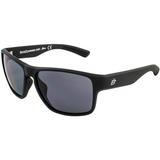 Birdz Glide Sunglasses for Men or Women Scratch Resistant Lens Lightweight Black Square Frame Smoke Lens