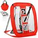 Pop Up Golf Chipping Net Backyard Practice w/12 Foam Balls Outdoor/Indoor