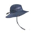 Men Sun Hat Western Cowboy Hat Bucket Hats with UV Protection Outdoor Wide Brim Breathable Fisherman Hat for Fishing Beach Golf