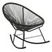 Acapulco Outdoor Rocking Chair - Black Cord