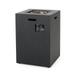 GDF Studio Jasmine Outdoor 30 000 BTU Square Fire Column Brushed Black