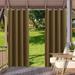 SHANNA Indoor/Outdoor Curtains - Grommet Top Waterproof Windproof Privacy Blackout Drapes for Garden Porch Gazebo Patio Brown 52*84 in 1 Panel