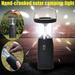 6 LED Solar Hand-Up Crank Dynamo LED Light Lantern Lamp for Outdoor Camping Hunting Hiking Sailing
