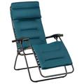 Lafuma Futura Air Comfort Folding Patio Lawn Recliner Chair Coral Blue