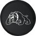 Black Tire Covers - Tire Accessories for Campers SUVs Trailers Trucks RVs and More | Bulldog Dog Black 29 Inch