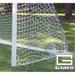 Gared Sports 8 ft. x 24 ft. FIFA-style Soccer Net 4 MM - White