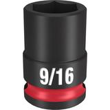 Milwaukee Electric Tools 49-66-6107 Shockwave Impact Duty 3/8 Drive 9/16 Standard 6 Point Socket