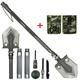 Camping Shovel: Multitool Folding Survival Shovel Military Grade with Tactical Pack - Multi-Fold Handle Stainless Steel Collapsible Shovels Outdoor Entrenching Tool for Hiking Camping Adventure