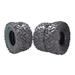 MASSFX 25x8-12 25x11-10 Front & Rear Tires - Durable 6 Ply with 1/2 Omni-Direction Tread Design for ATV & UTV 25x8x12 25x11x10 (4 Pack)