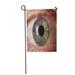 KDAGR Blue Iris Human Eye Detail Eyeball Pupil Closeup See Man Garden Flag Decorative Flag House Banner 28x40 inch