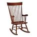 gift mark adult rocking chair cherry