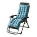 Lounge Chair Cushion Padding Fleece Home Recliner Mat Indoor Outdoor Soft Cushion Blue 51.18 X 19.68 X 3