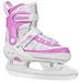 Lake Placid Youth Glacier Adjustable Ice Skates Size Small (11-13) White/Purple