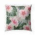 Hibiscus Grey Indoor|Outdoor Pillow by Kavka Designs-Kav2323