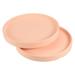 Uxcell 6 Ceramic Round Planter Saucer Flower Pot Drip Tray Coaster Pink 2 Pack