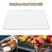 HOTBEST BBQ Grill Stainless Steel Net 30*45CM Barbecue Grill Grates Replacement Grill Grids Mesh Wire Net Wire Rack Cooking Replacement Net for Camping Barbecue Outdoor Picnic Tool