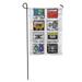 SIDONKU Tape Cassette Retro Audio Record Music Garden Flag Decorative Flag House Banner 12x18 inch