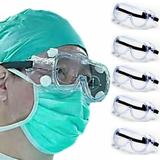 SUNSIOM Anti-viru Safety Goggles Over Glasses Soft Clear PC Antivirus Fog Spray Hospital