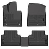 Husky Liners Weatherbeater Series Front & 2nd Seat Floor Liners for 2021-2022 Hyundai Santa Fe 95881