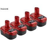 4Pack 130279005 C3 19.2V 4000mAh Lithium Battery for Craftsman C3 XCP 3130211004 130279005 11375 11045 1323903 315.115410 315.11485 315.PP2011