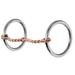 Horse 5 SS Loose Ring Twisted Wire Snaffle Horse Bit 35479B