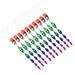 Uxcell 12 Hanging Spiral Reflective Keep Away Device Bird Scare Rod Multicolor 20Pack