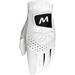 Majek Golf Mens Pro Tour White Cabretta Leather Golf Gloves Comfort Fit Breathable Ventilation for Maximum Feel - 9 Pack (Cadet Medium/Large Right)