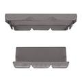 yubnlvae carpet patio swing canopy cover set swing replacement swing cushion cover grey