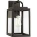 Grandbury Collection One-Light Transitional Antique Bronze Outdoor Wall Lantern with DURASHIELD