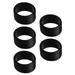 Tennis Racquet Band 5Pcs Sport Racket Handle Rubber Ring Stretchy Tennis Racquet Band Overgrips