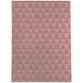 TRIANGULAR PRISM DUSTY ROSE Outdoor Rug By Kavka Designs