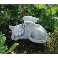 Design Toscano Cat Memorial Angel Pet Statue: Stone