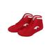 Lacyhop Unisex-child Sports Lightweight Round Toe Fighting Sneakers Kids Training Breathable Rubber Sole Combat Sneaker Comfort Ankle Strap Boxing Shoes Red-1 1Y