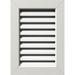 Ekena Millwork 14 W x 30 H Rectangle Gable Vent (19 W x 35 H Frame Size) Functional PVC Gable Vent with 1 x 4 Flat Trim Frame